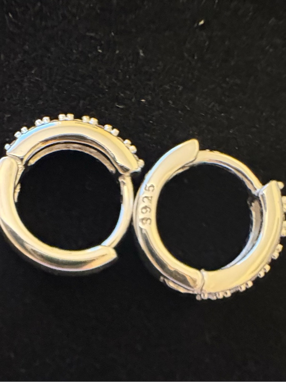 Infant Sterling Silver Hoop Earrings - Beautiful!!